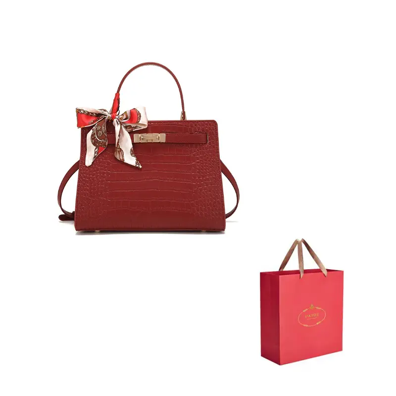 

PAYOT Микрофибра искусственная кожа свадебная сумка через плечо женская бордовая, Burgundy