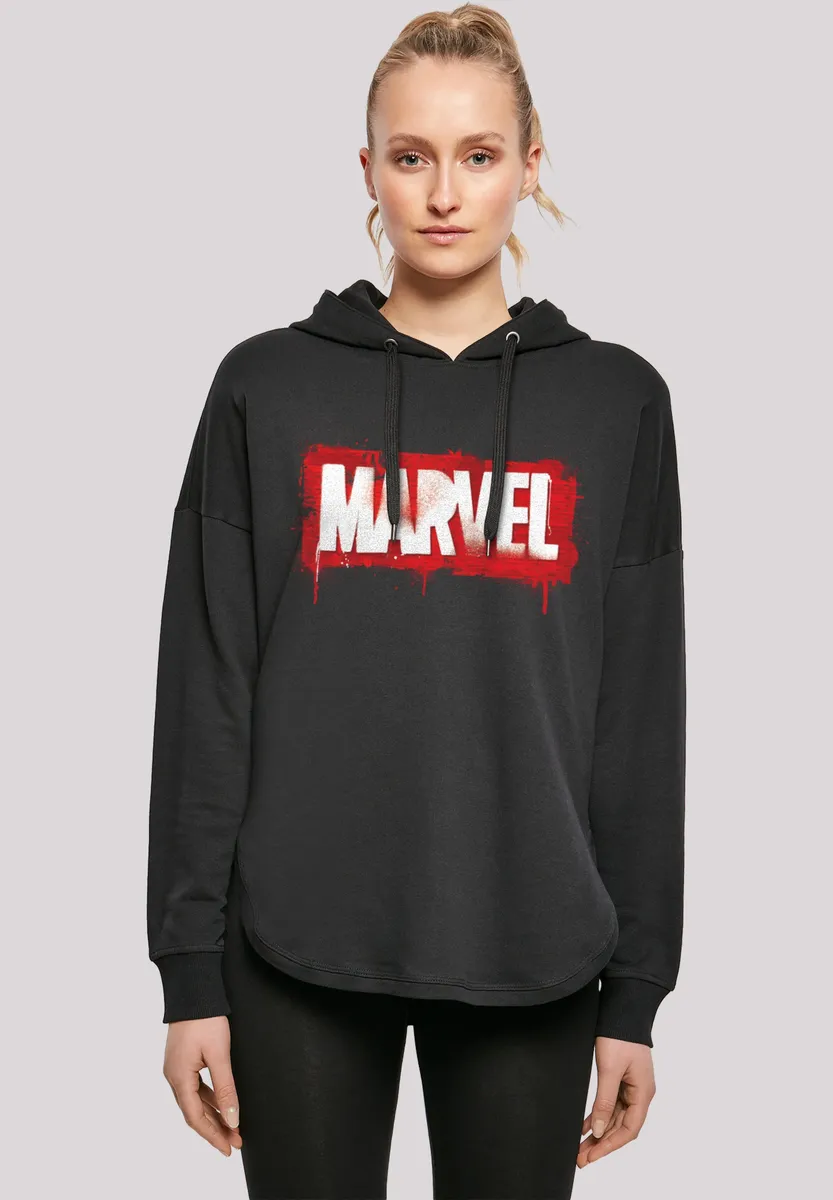 

Толстовка F4NT4STIC "Marvel Spray Logo", принт, черный