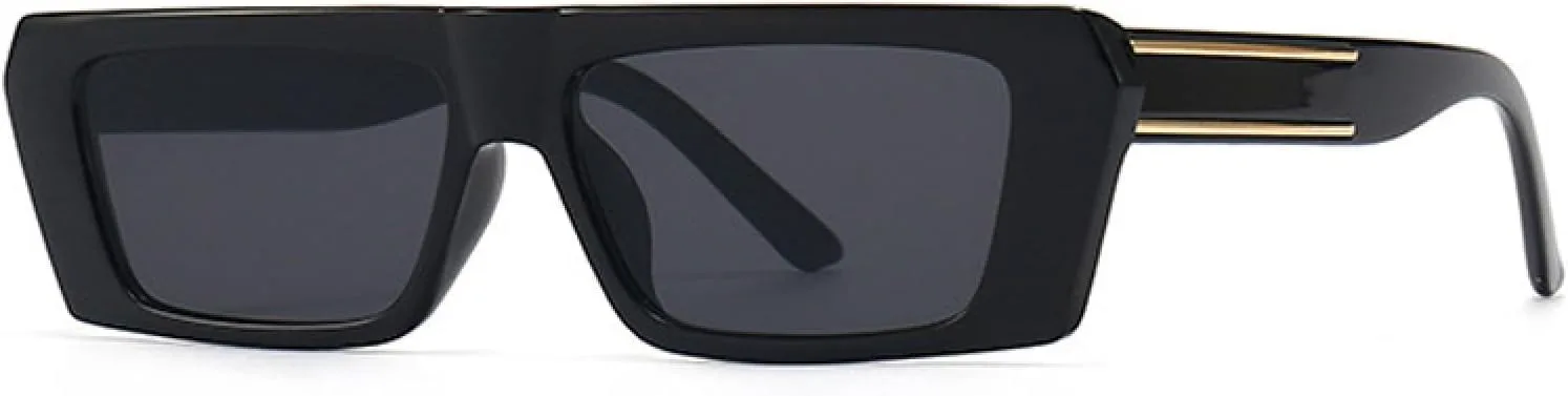 

Женские солнцезащитные очки маленького размера, серые градиентные, с защитой от УФ-излучения UV400; мужские солнцезащитные очки с желтой полосой DSVIGF, 06