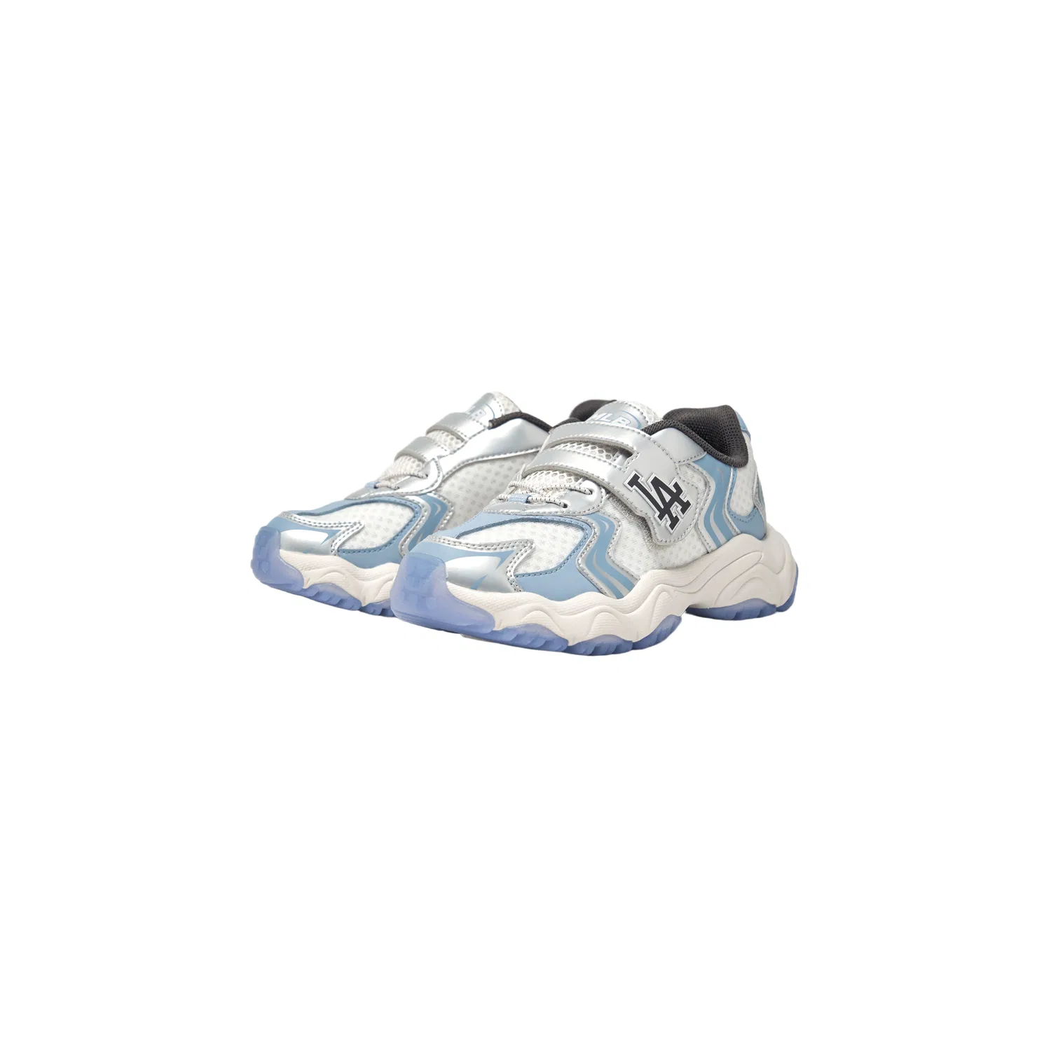 Детские кроссовки для бега MLB KIDS Polyester синие — фото 4