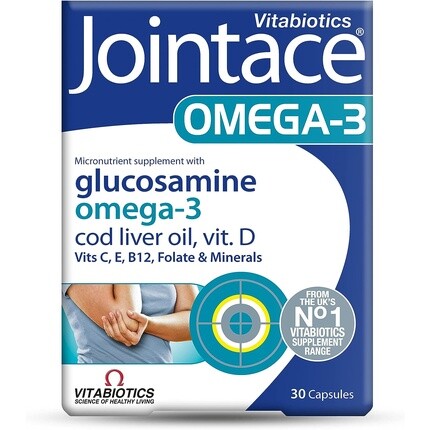 

Витабиотики Jointace Omega-3 30 шт. Vitabiotics