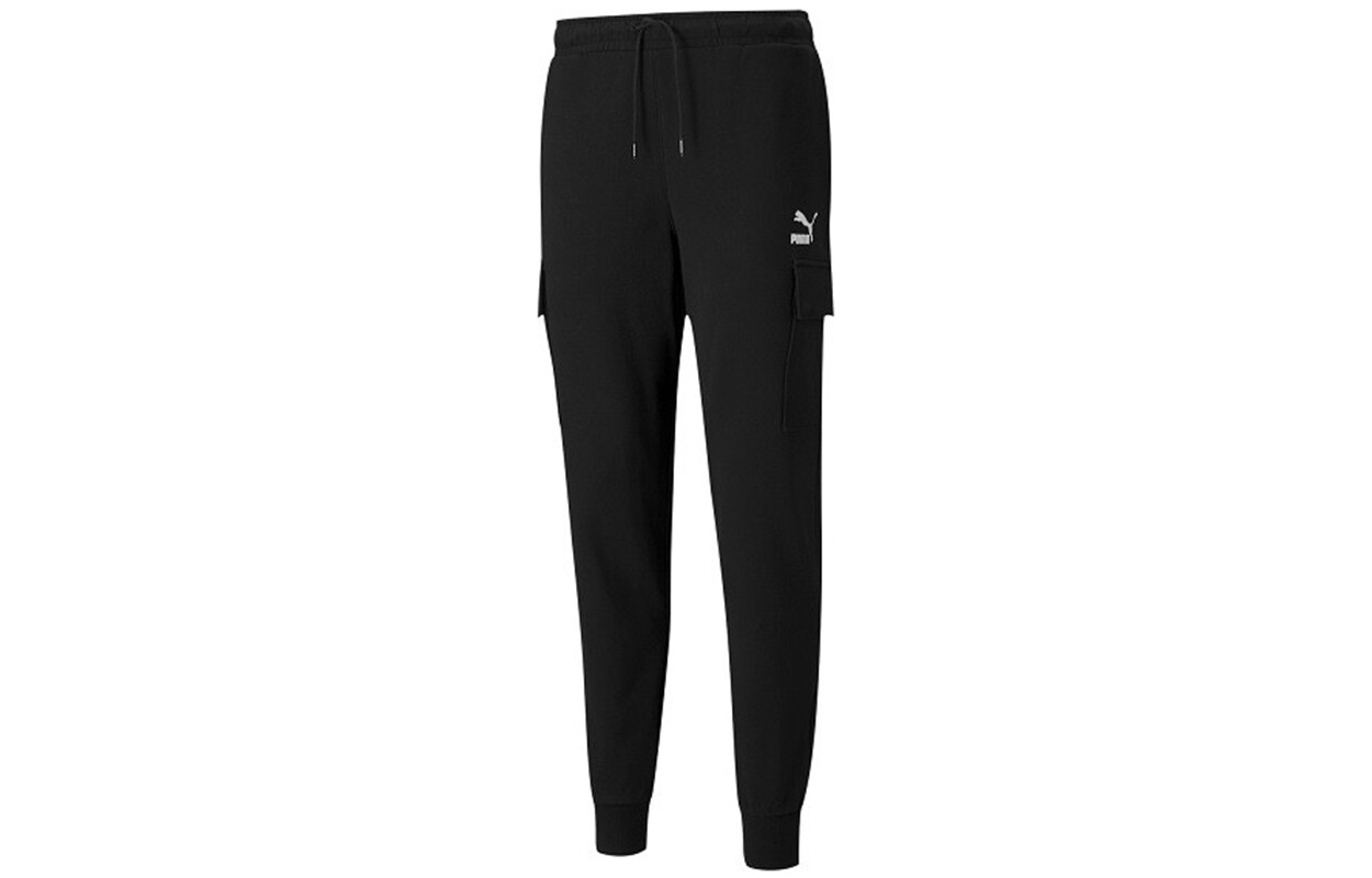 

Мужские трикотажные спортивные штаны Puma, цвет Black