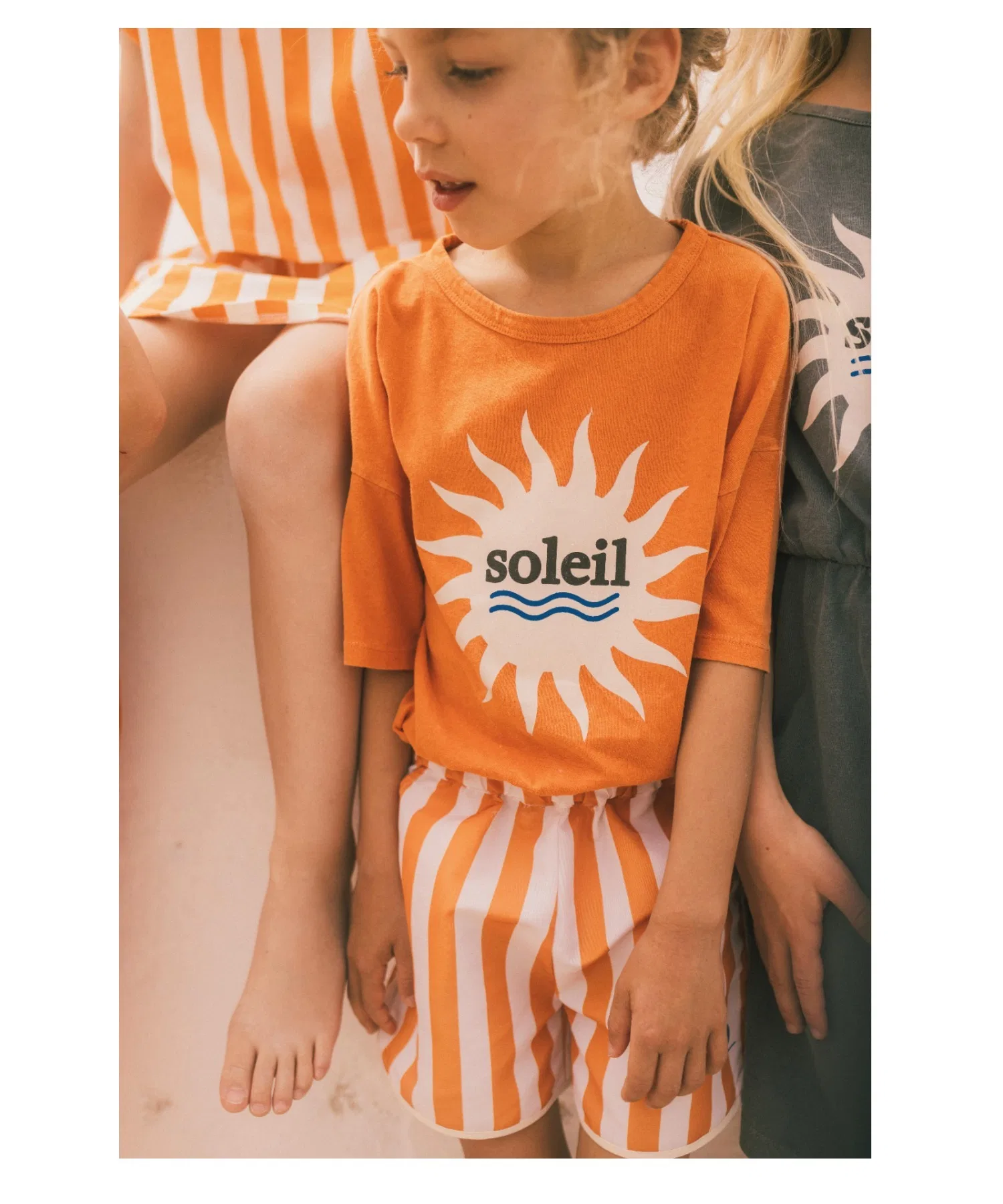 Шорты Carlo Orange Stripes