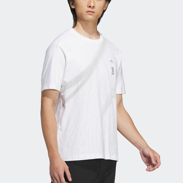 Футболка wuji gfx футболка Adidas, белый — фото 4