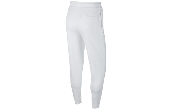 Спортивные штаны Men's Air Jordan Sportswear Legacy Alphabet Logo Printing Bundle Feet Sports Pants/Trousers/Joggers White, мультиколор — фото 2