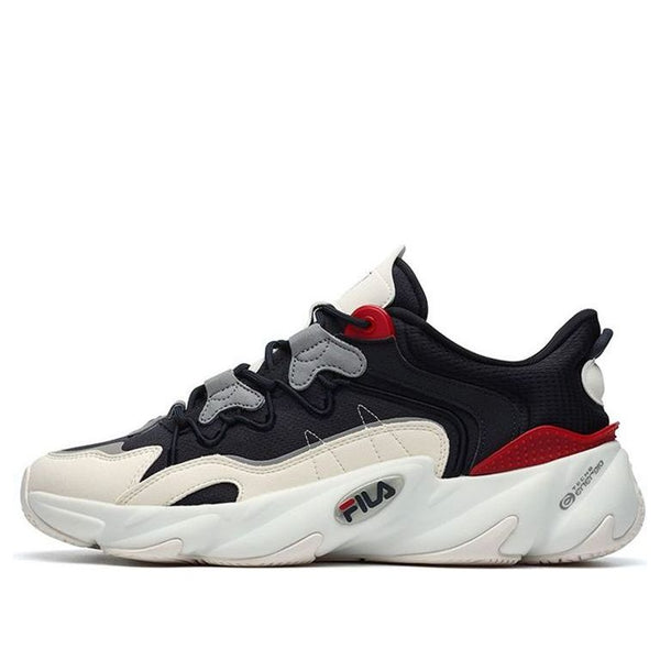 

Кроссовки retro runner 'black red' Fila, черный