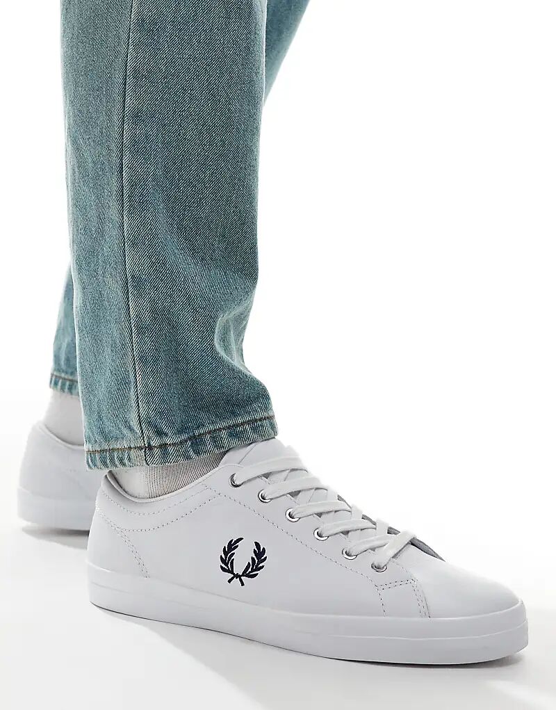 

Кроссовки B7 из кожи белого цвета Fred Perry