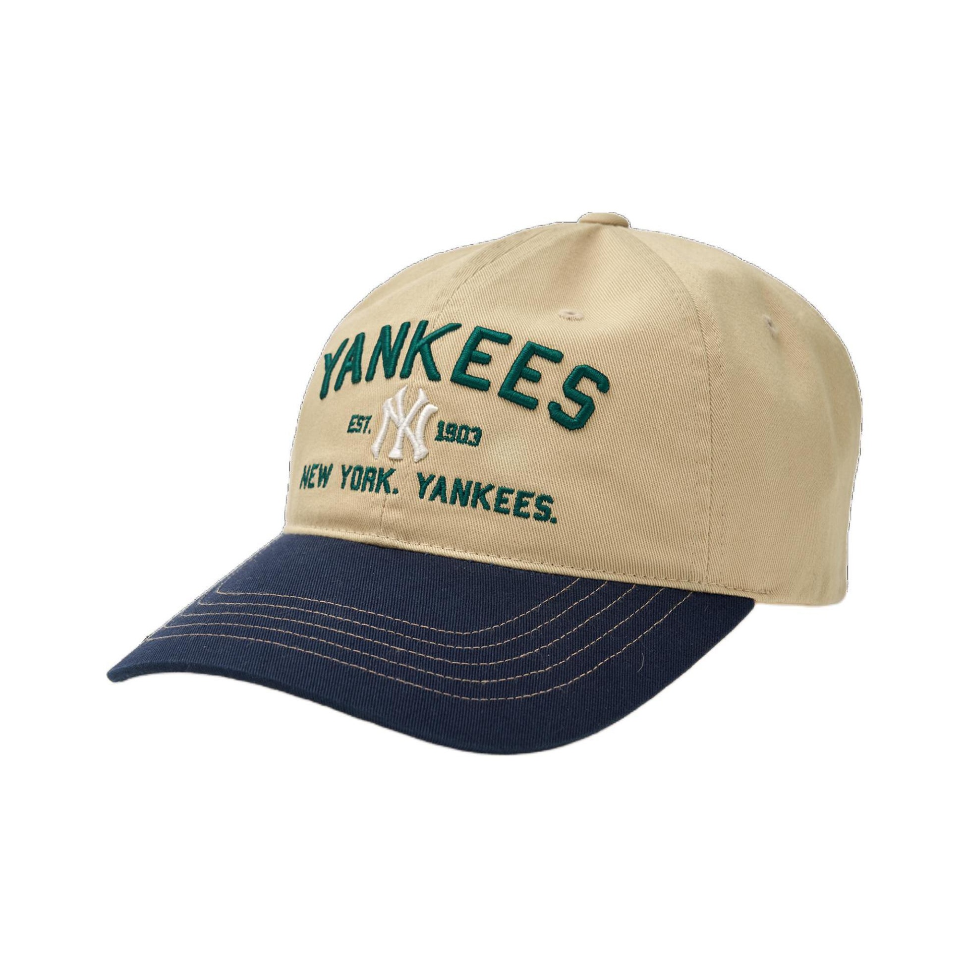 

MLB Бейсболка из полиэстера унисекс бежевая, Beige