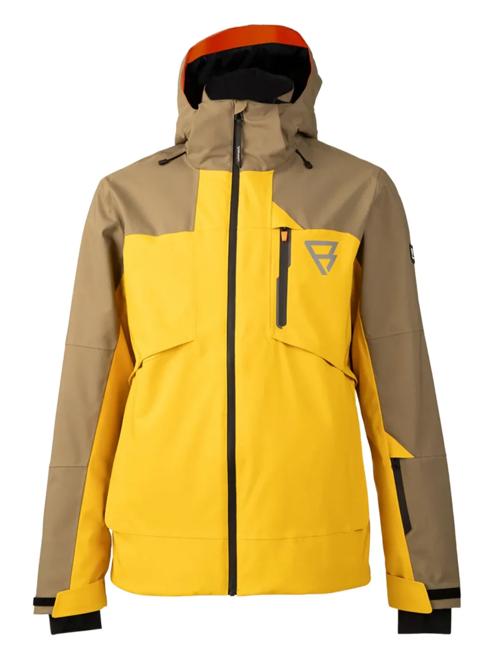 

Лыжная куртка Kanisher с карманами на молнии Brunotti, желтый