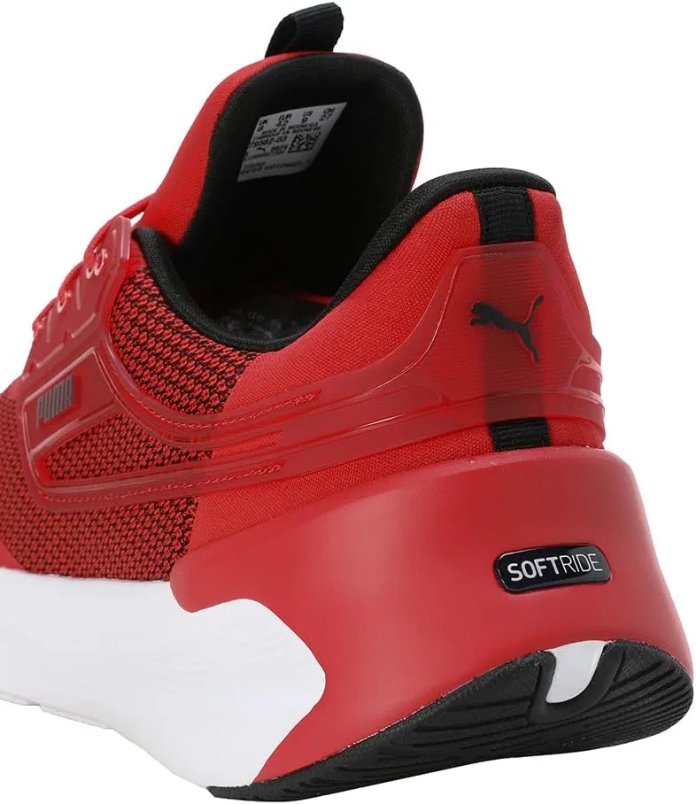 Кроссовки для бега по шоссе PUMA Softride Symmetry Unisex, For All Time Red Puma Black Puma White — фото 4