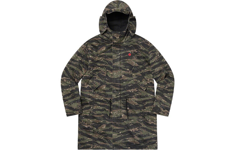 

SS21 Парка Пальто Унисекс Supreme, зеленый