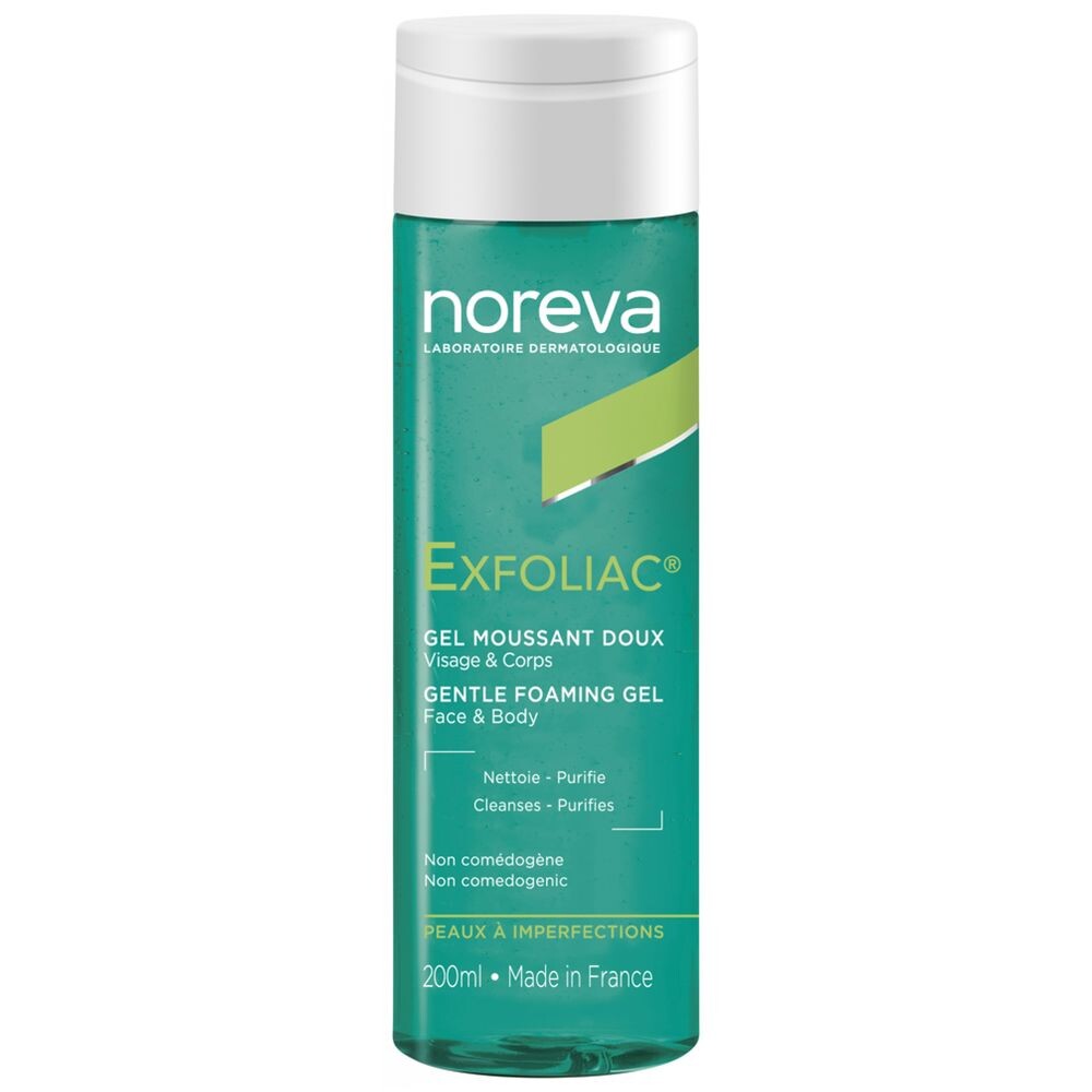 

Очищающий гель для лица Exfoliac gel espumoso suave Noreva, 200 мл