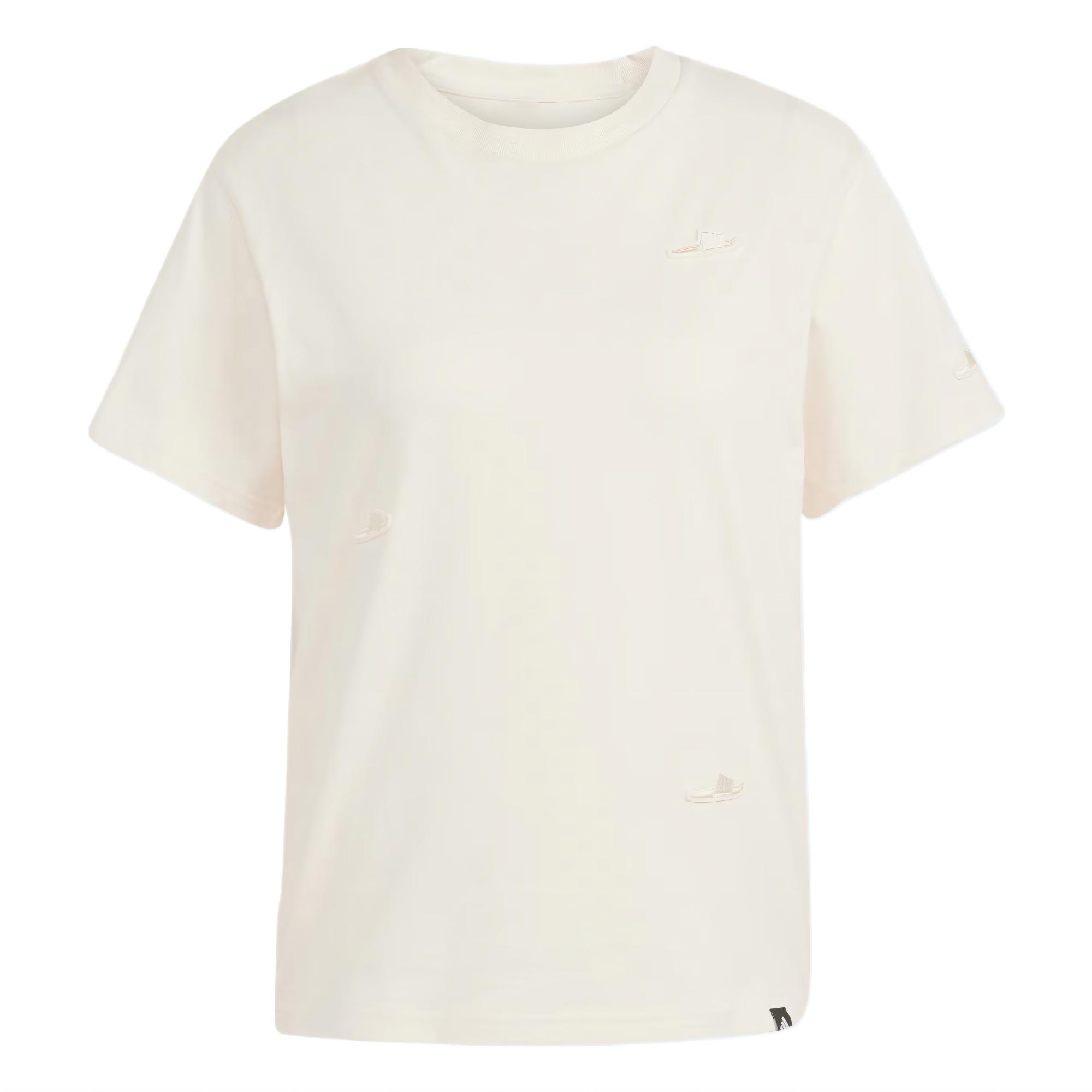 

Футболка с принтом AdiClub Lounge Slide с доставкой Adidas, белый