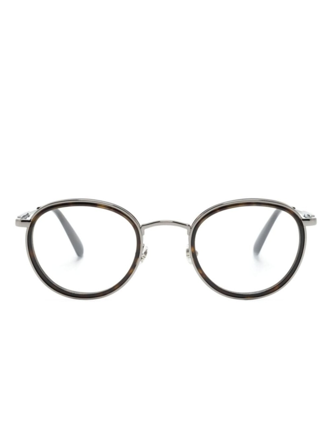 

Moncler Eyewear очки в круглой оправе, коричневый
