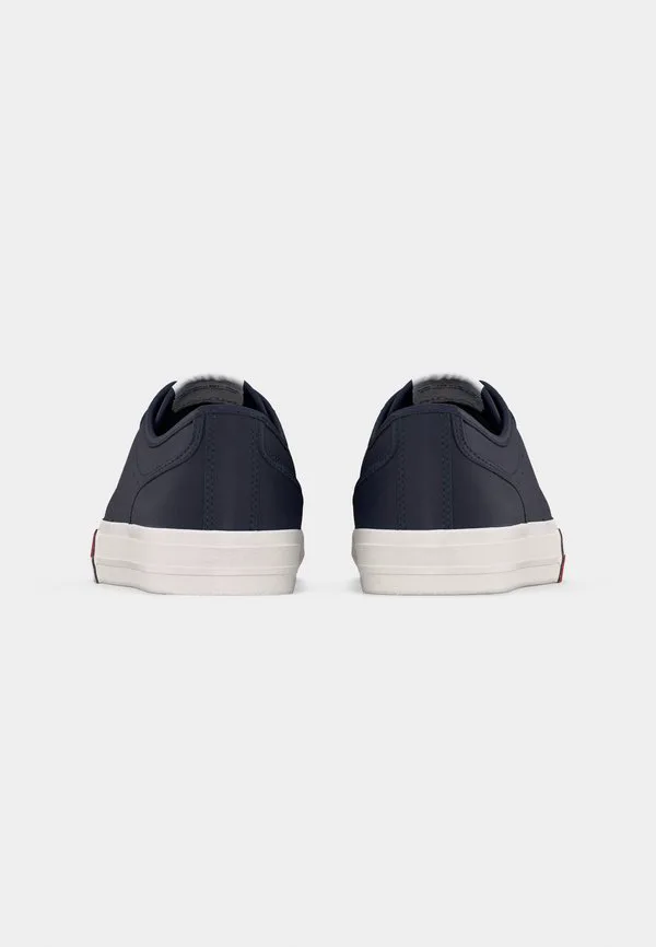 Архивные кожаные кроссовки с полосками в виде флага Tommy Jeans, Dark Night Navy — фото 4