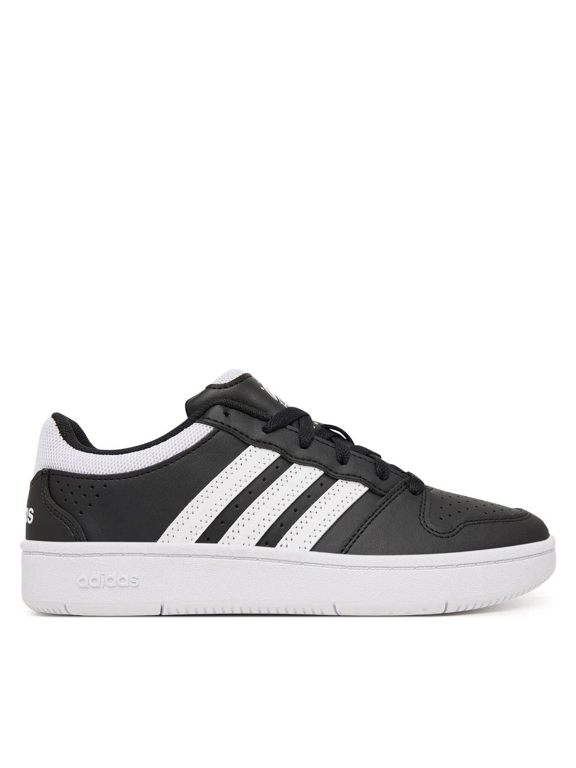 Кроссовки для мальчика Hoops Classic Adidas, черный