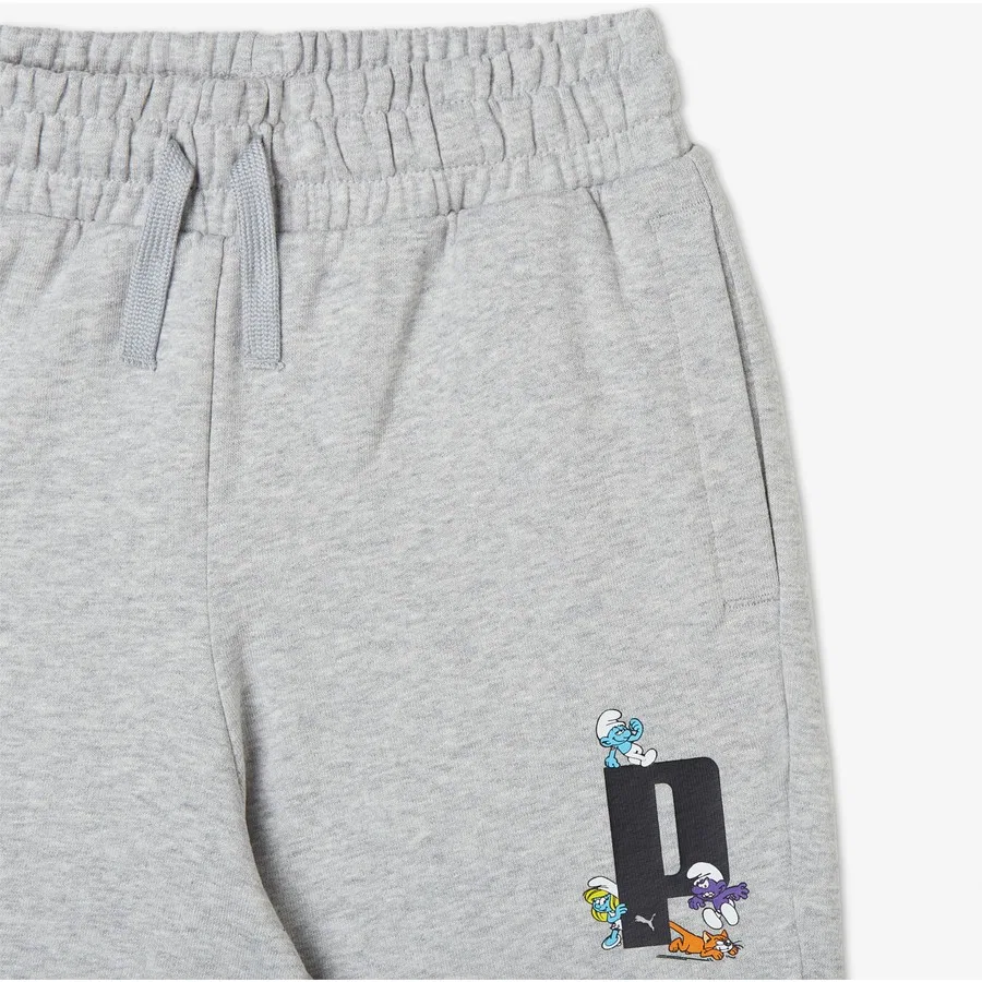Детские кроссовки с принтом Смурфики Puma x The Smurfs.04, Puma, Серый — фото 2