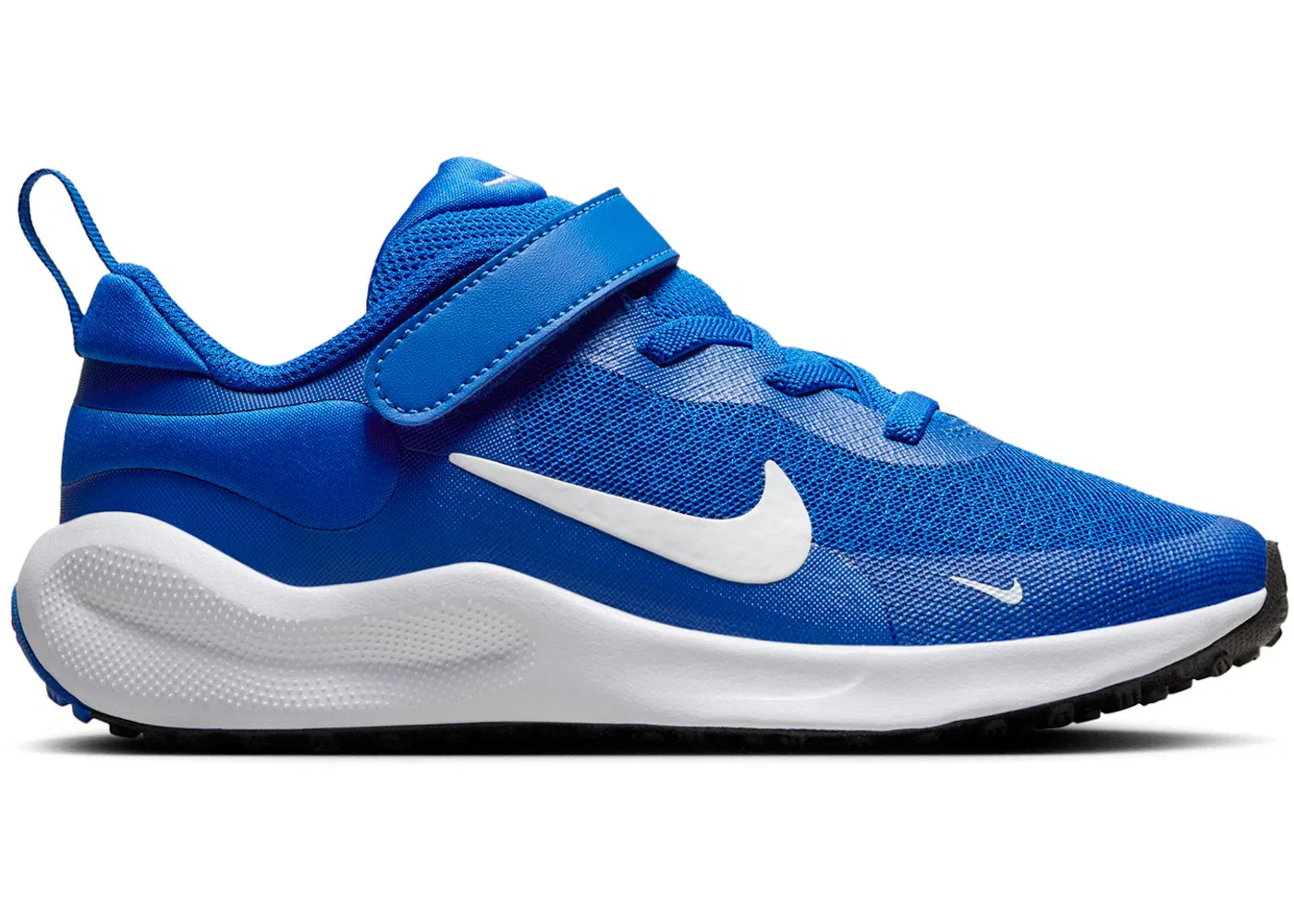 Детские кроссовки для мальчиков с сетчатым верхом Nike Revolution 7 Nike, Game Royal Black White