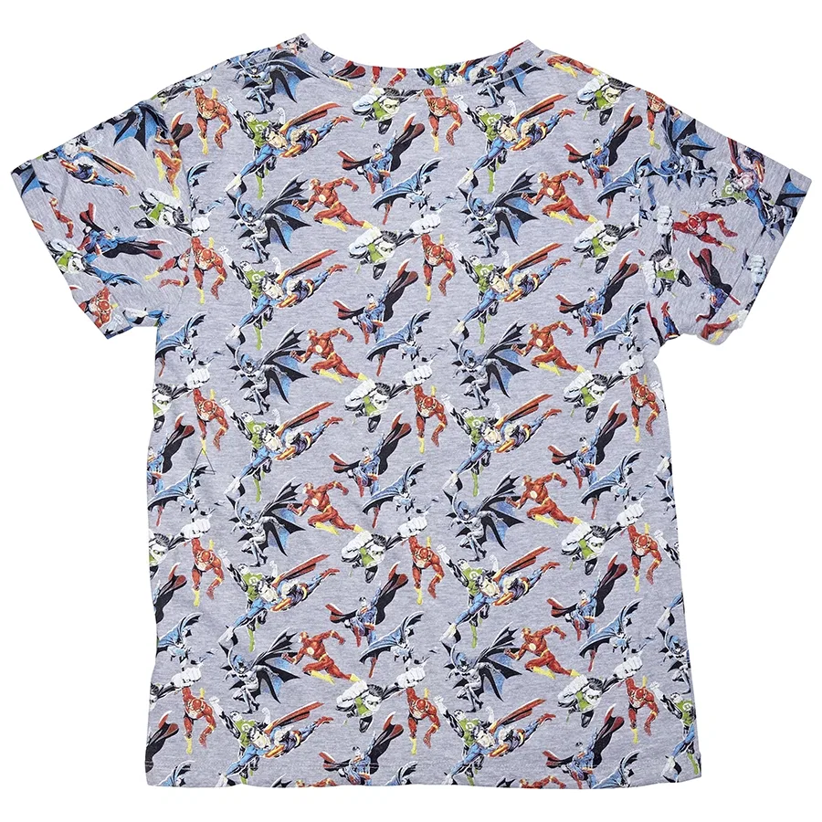 Футболка с принтом Little Eleven Paris DC Super Heros Graphic T-Shirt Eleven Paris, Gray — фото 2