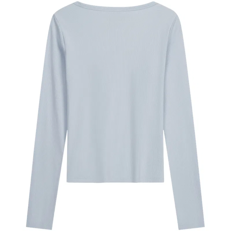 Женская футболка Calvin Klein, Light Heather Gray — фото 4