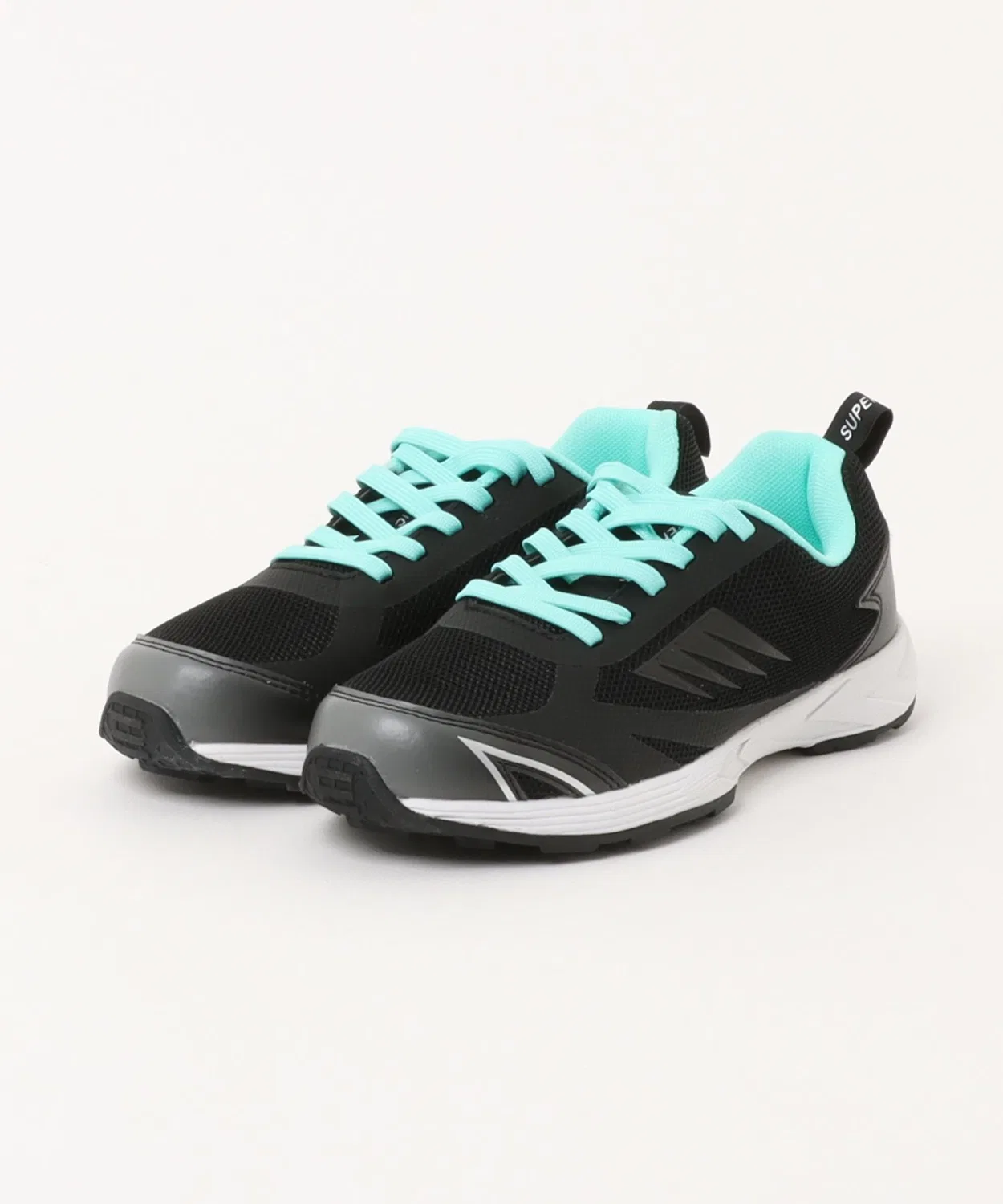 Детские кроссовки на шнуровке SUPER SONIC TSURUYA, Mint