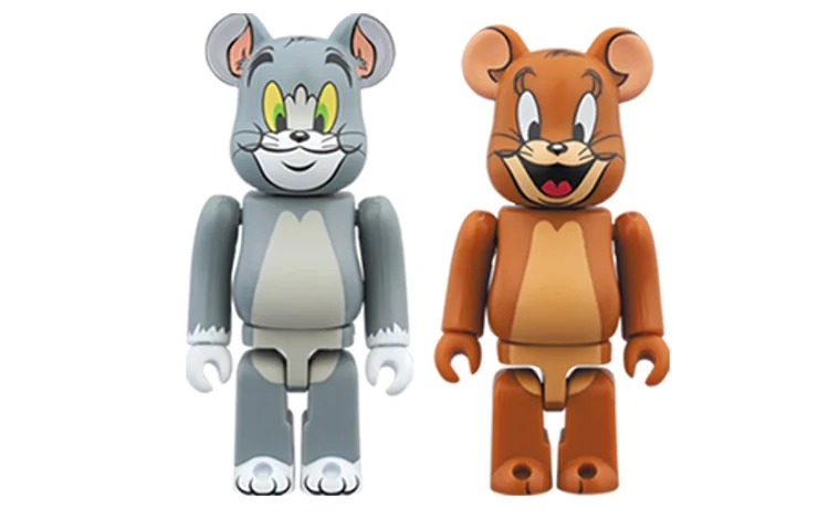 

Виниловая фигурка Be@rbrick Tom & Jerry 2 Pack Multi, 7 см + 7 см