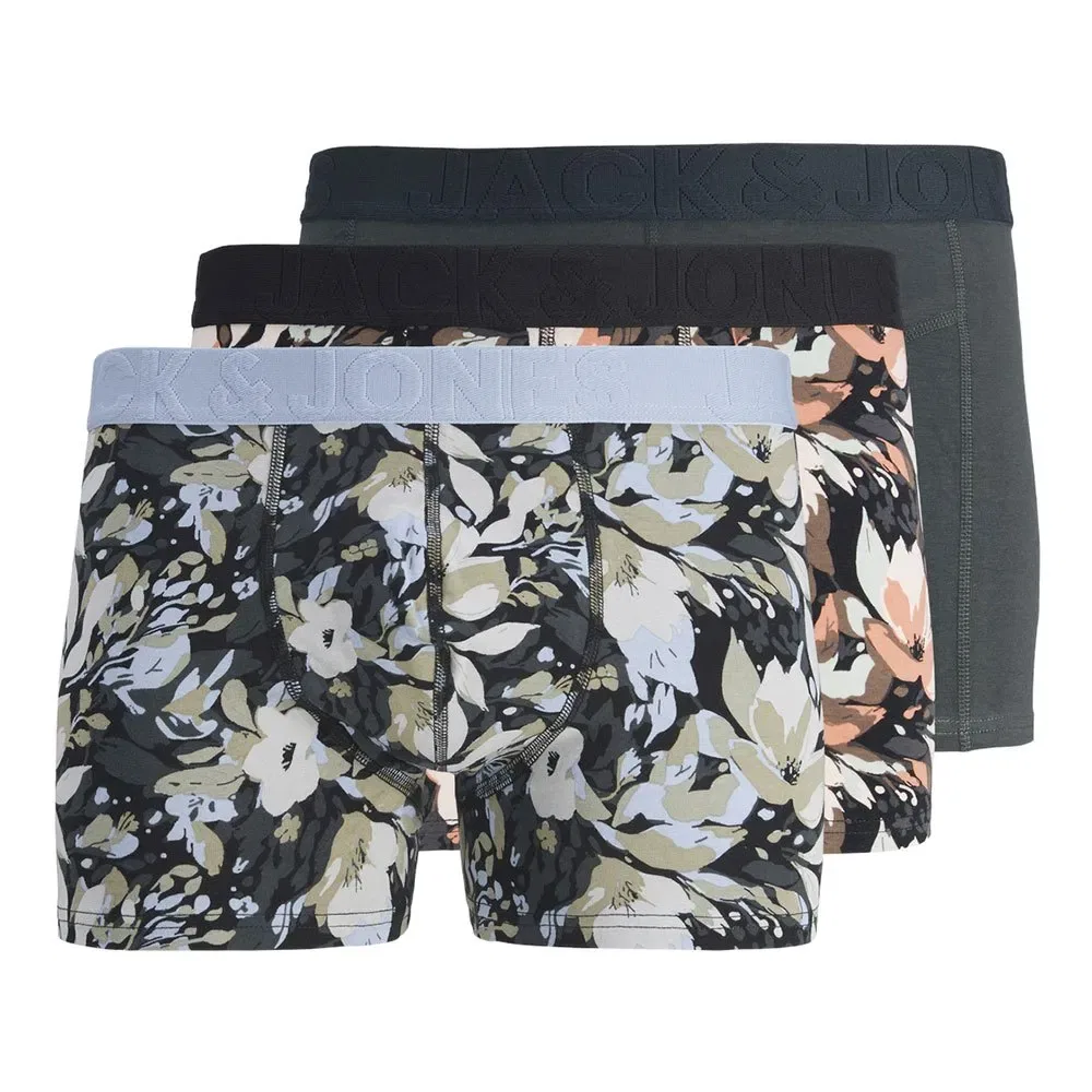 Набор боксеров Jonah Flower из 3 штук Jack & Jones, мультиколор