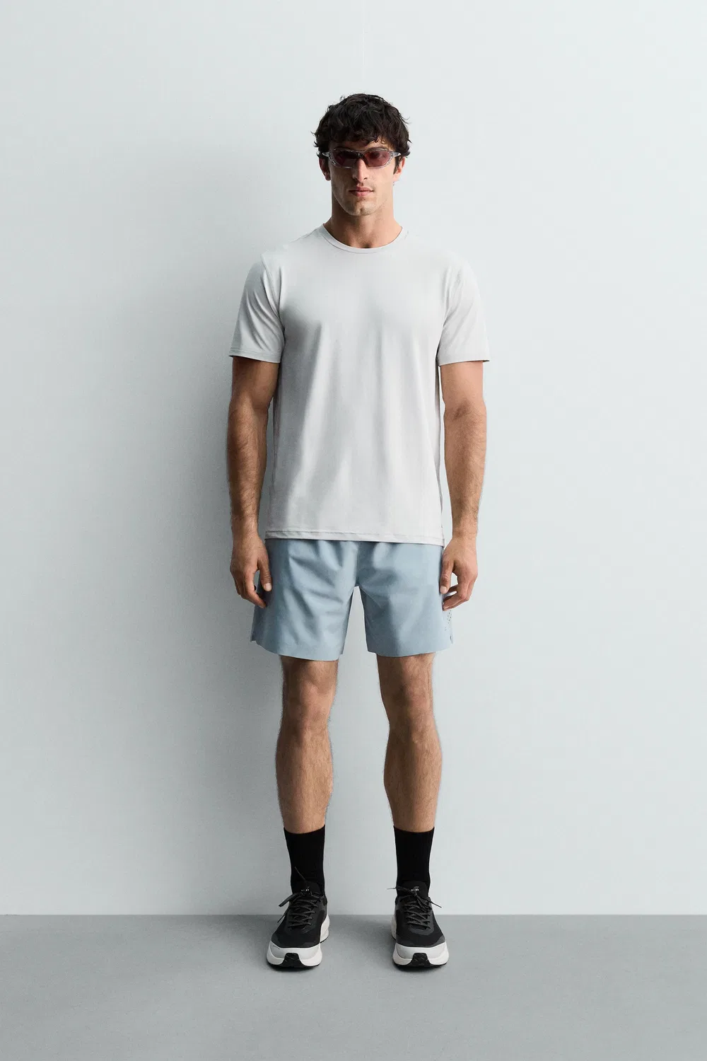 9-дюймовые тренировочные шорты ZARA, Light Blue