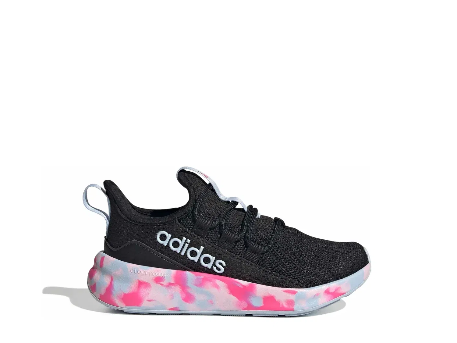 Кроссовки Lite Racer Adapt 8.0, adidas, черно-розовый — фото 3