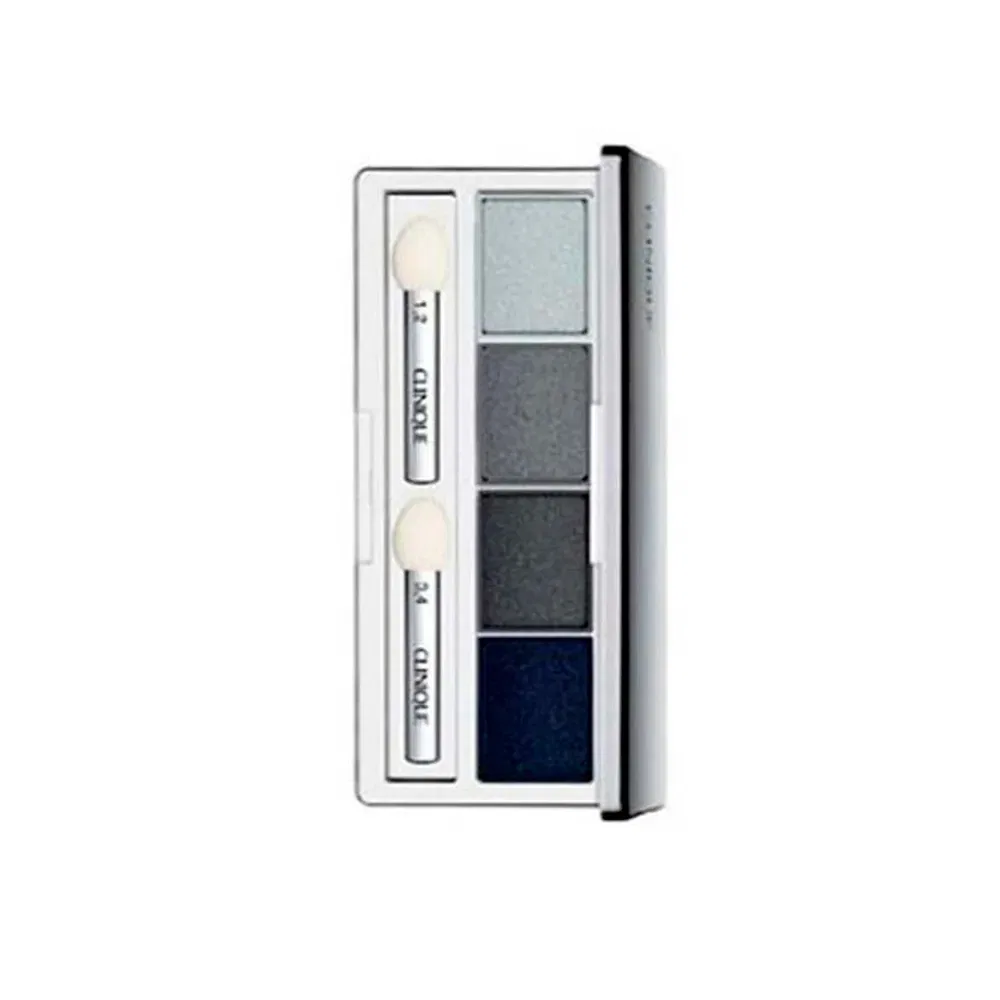 Женская палетка теней для век с дымчатым макияжем All About Shadow Quad 09 Smoke Clinique, Multicolor