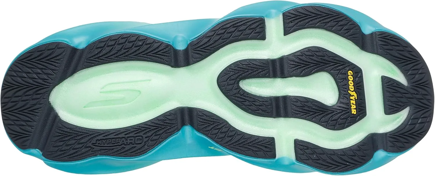 Мужские кроссовки для бега Skechers Aero Burst, серый/синий — фото 2