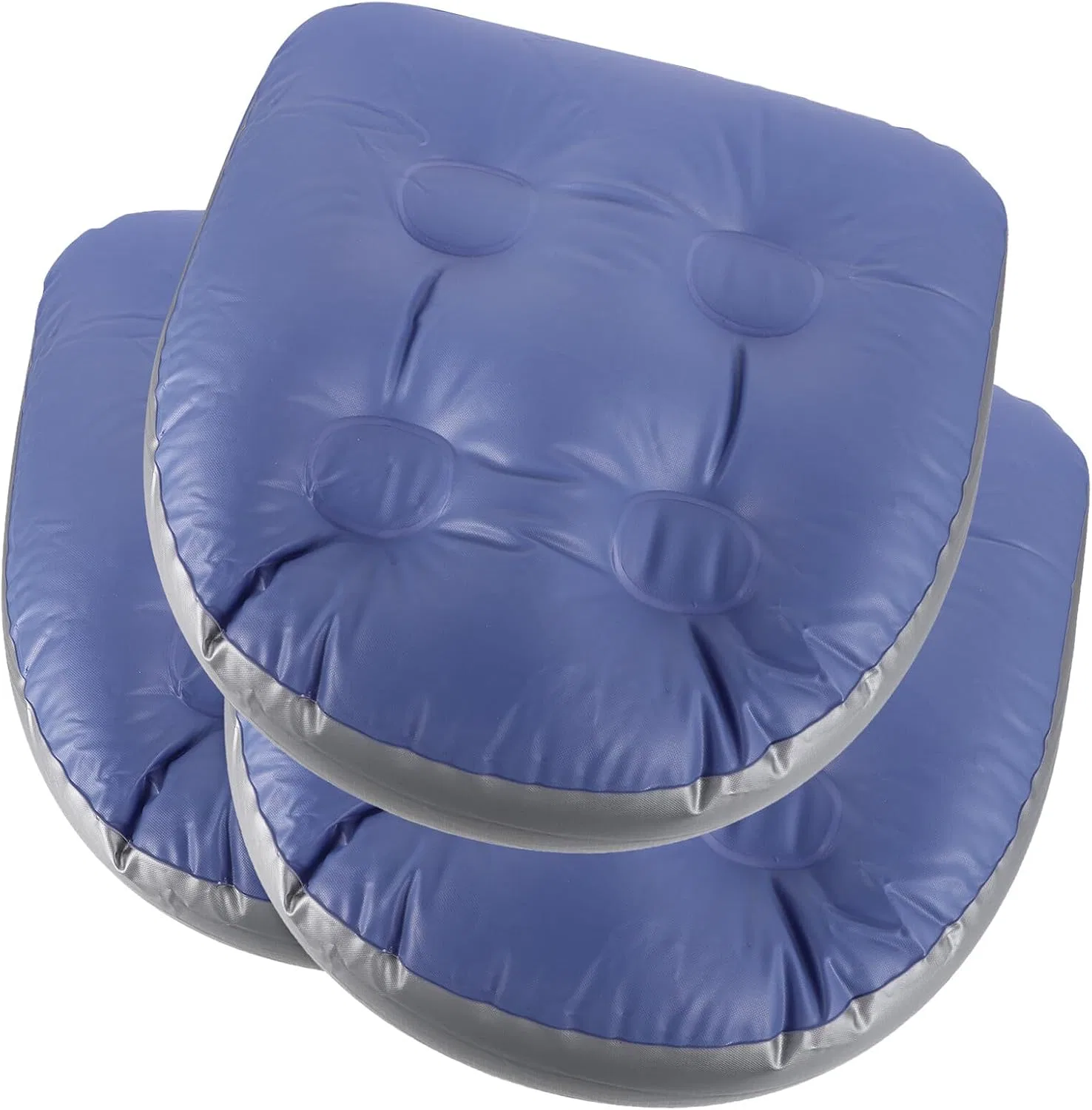 Надувные подушки для ванны, 3 шт., PVC, 42x41x15 см, Sky Blue Gogogmee