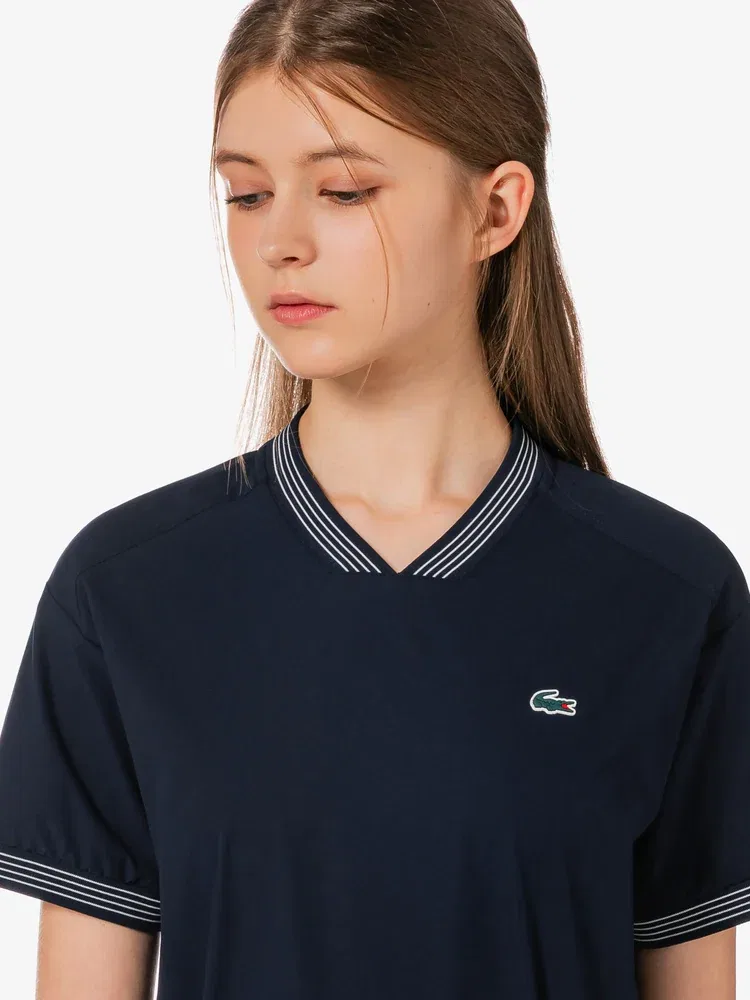 Футболка LACOSTE Navy с коротким рукавом — фото 2