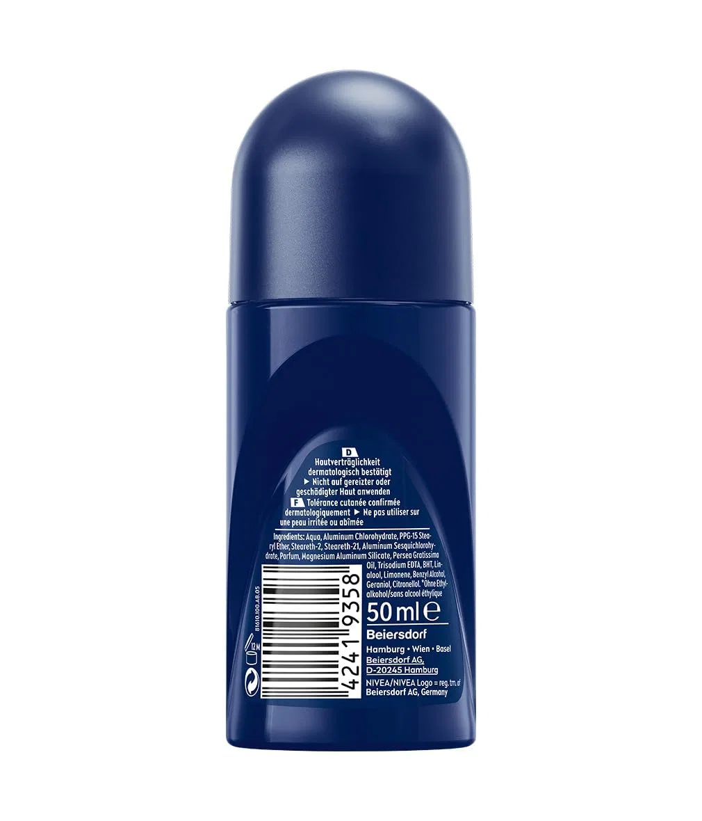 Дезодорант-ролик NIVEA Men Dry Impact Plus, набор 6x50 мл — фото 3
