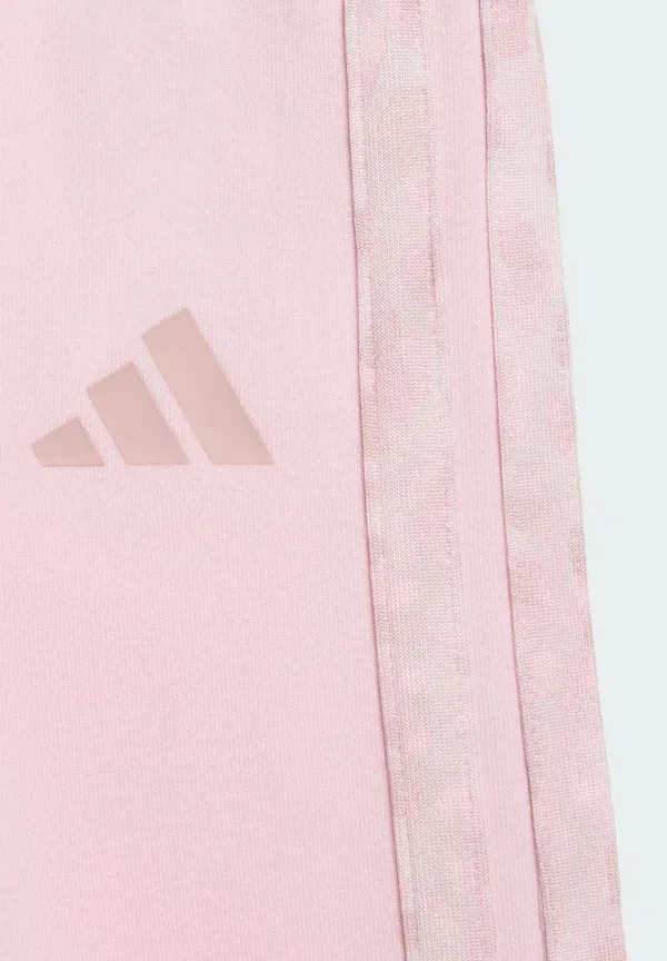 Детский комплект унисекс с тремя полосками - толстовка Adidas Performance, розовый/сиреневый/мультиколор — фото 4
