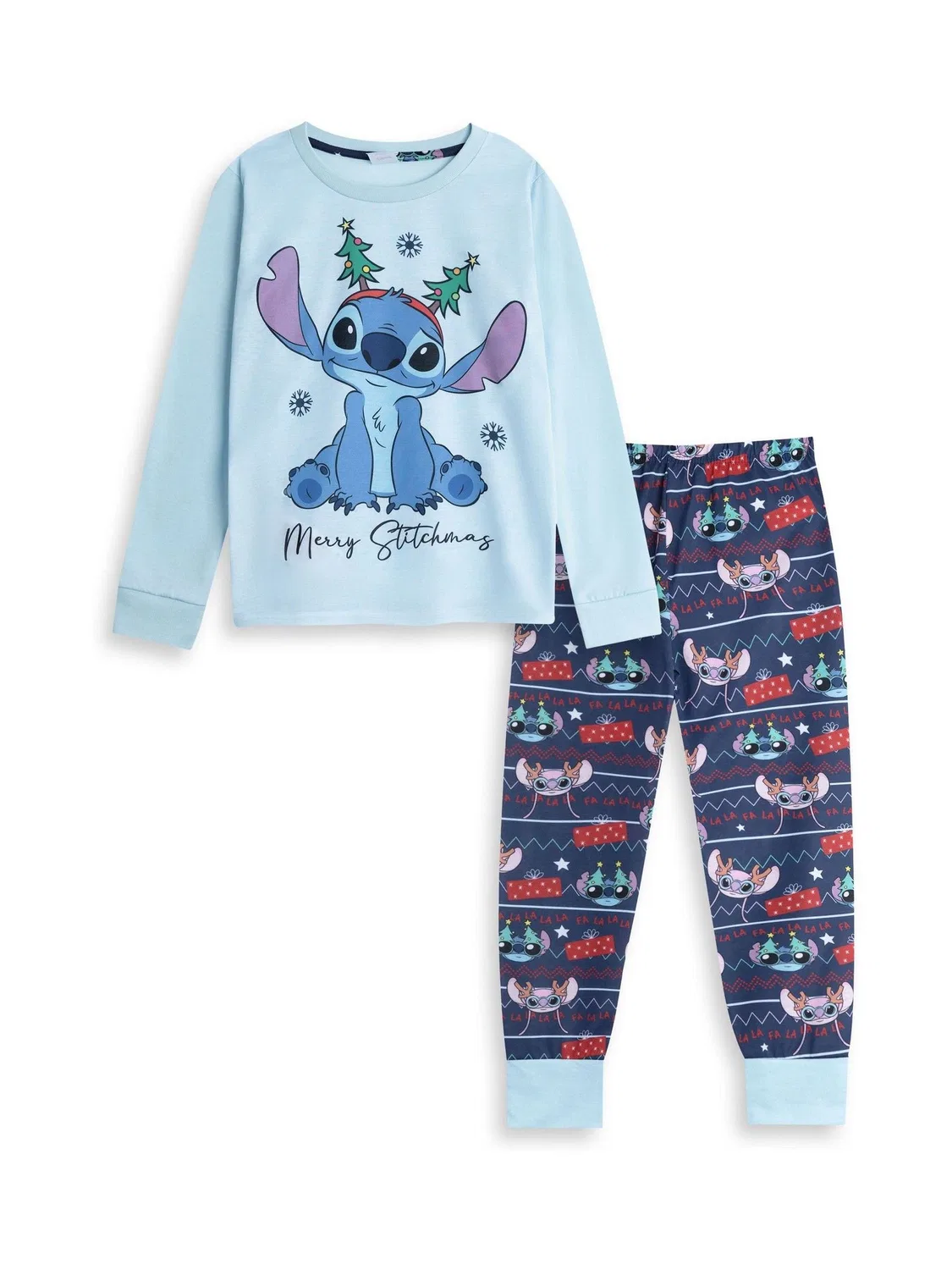 Пижама Lilo & Stitch Christmas Vanilla Underground, синий