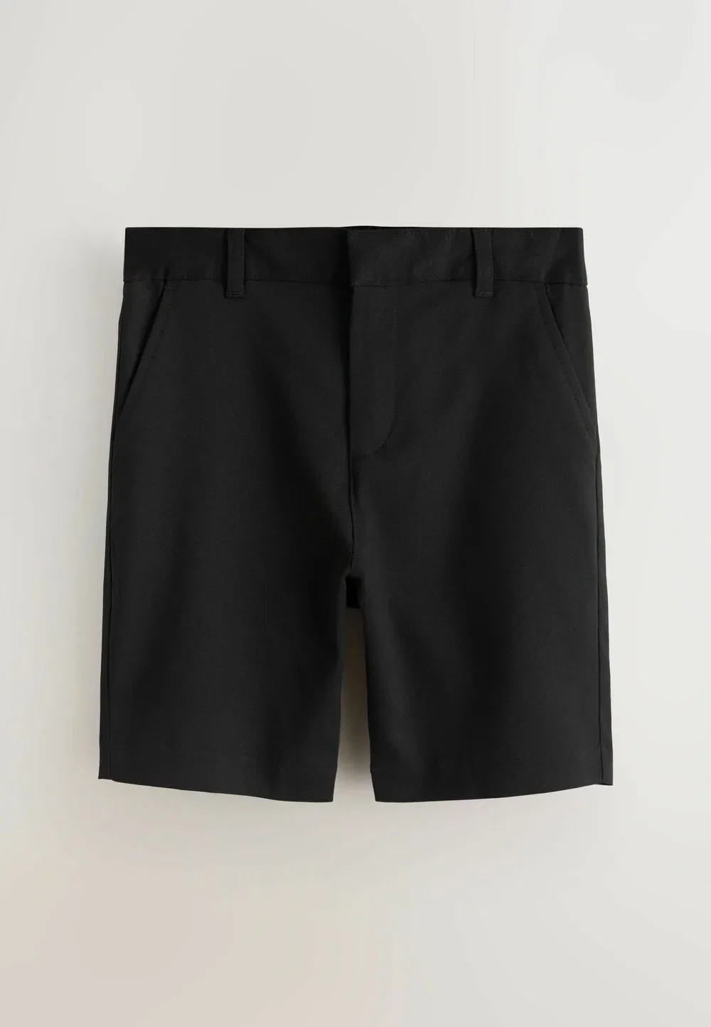 Стандартный крой - комплект из 3 обычных школьных шорт с застежкой Clarks, Black — фото 2