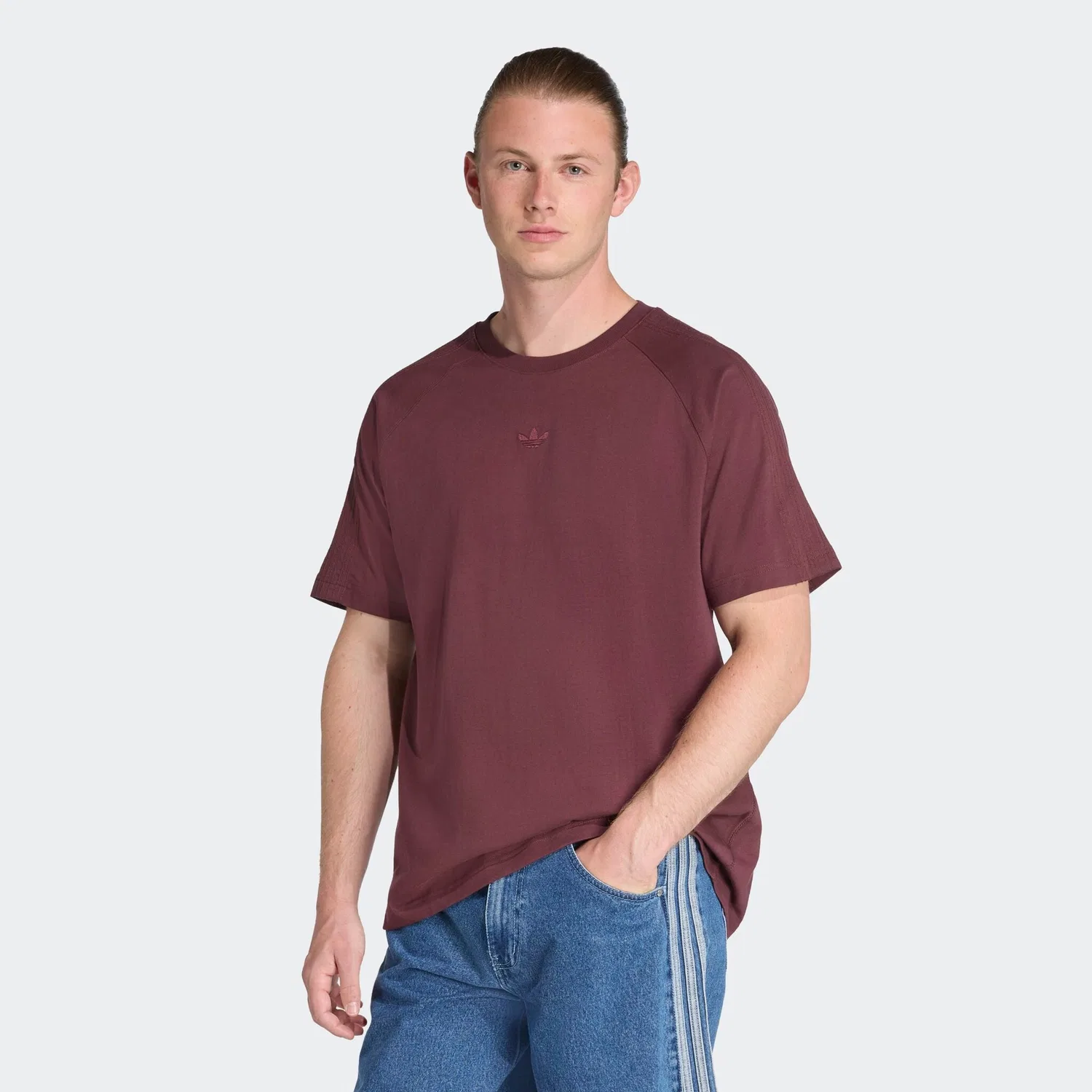 Мужская футболка Premium Essentials Adidas Originals, Aurora Ruby