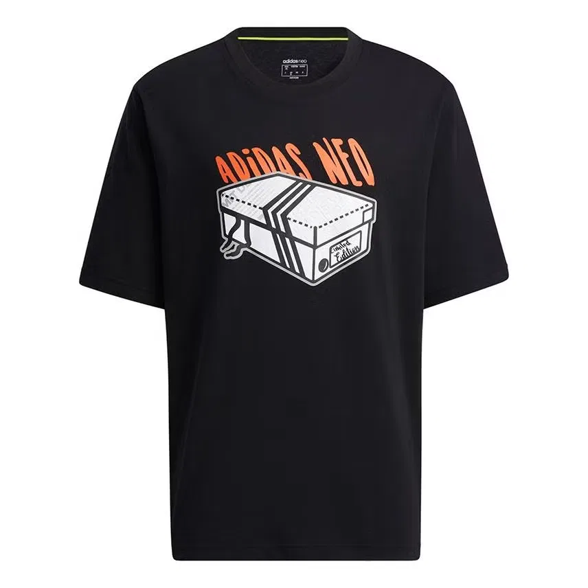 Футболка с коротким рукавом Neo M Brlv Tee1 Adidas, черный