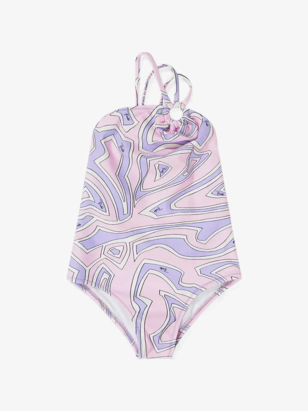 Купальник с принтом PUCCI Junior, розовый