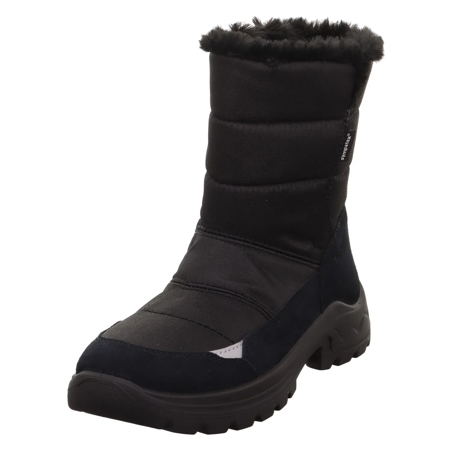 Детские зимние ботинки со снегозащитой Superfit, Black