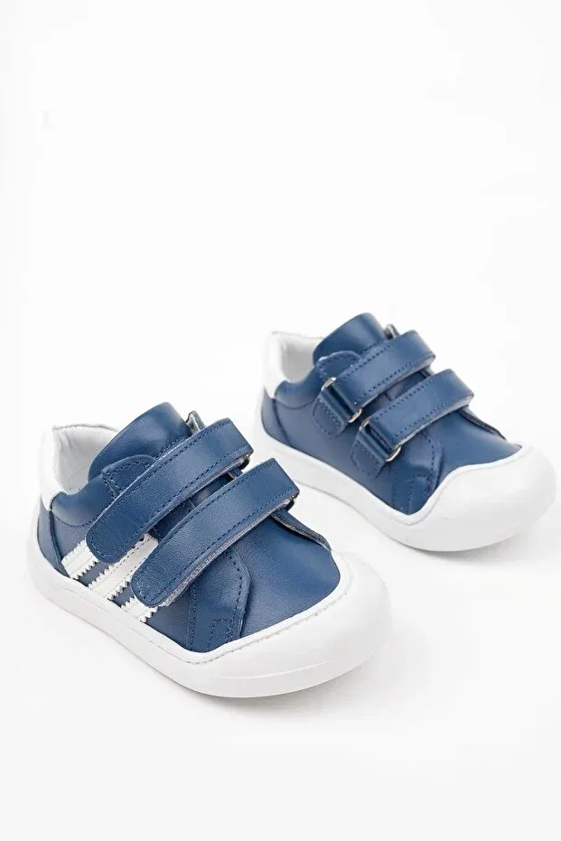 Детские туфли для мальчиков ортопедические Ortobella, Navy Blue — фото 2