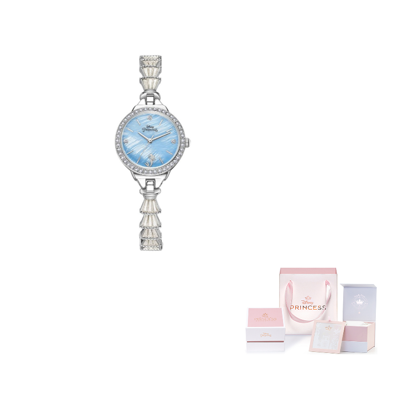 

Disney Часы Quartz Movement Steel Strap Watch Women's Watch White Dial