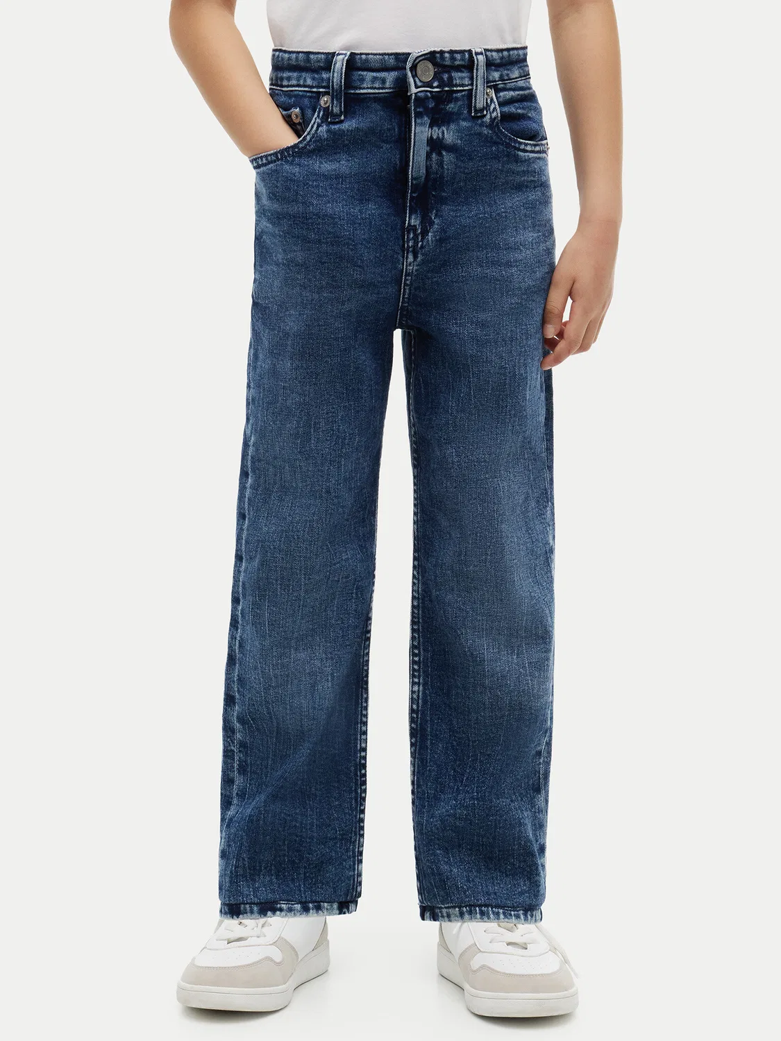 Джинсы свободного кроя для мальчика Americana Tommy Hilfiger, синий