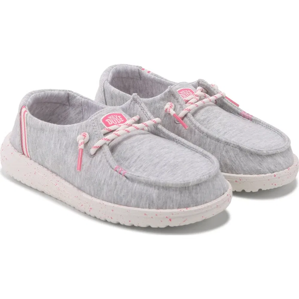 Детские слипоны Wendy Heydude, Grey/Pink