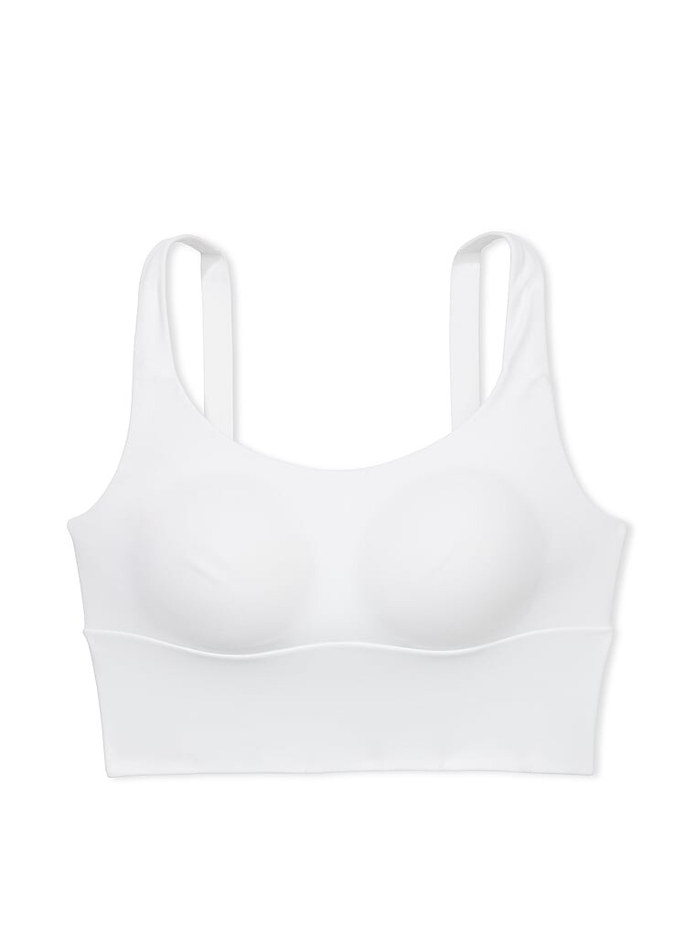 

Спортивный топ Victoria's Secret VS Elevate Cross-Back Mesh, белый