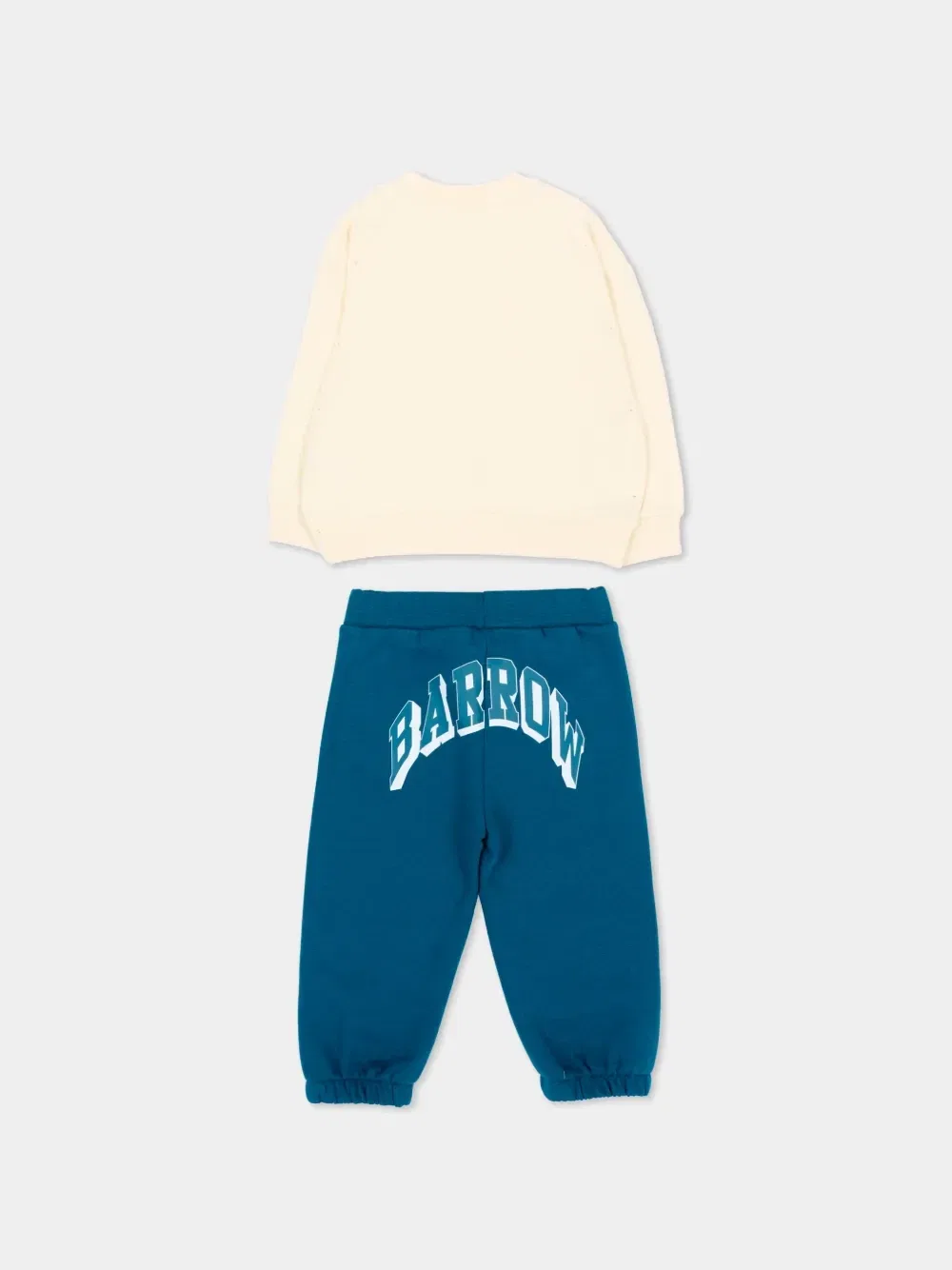 Спортивный костюм с принтом мишки Тедди Barrow Kids, бежевый — фото 2