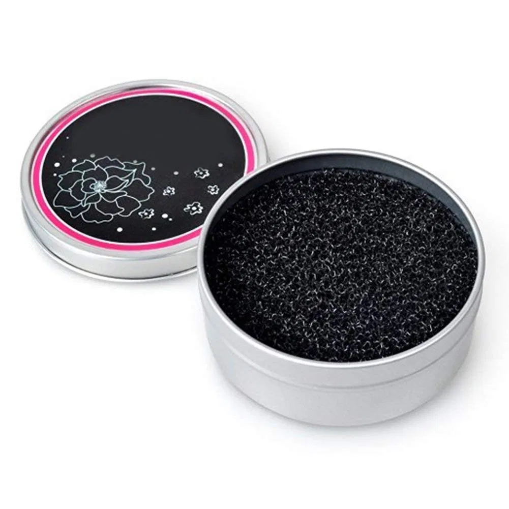 Спонж для очистки кистей Ogquaton, 1 шт, Black