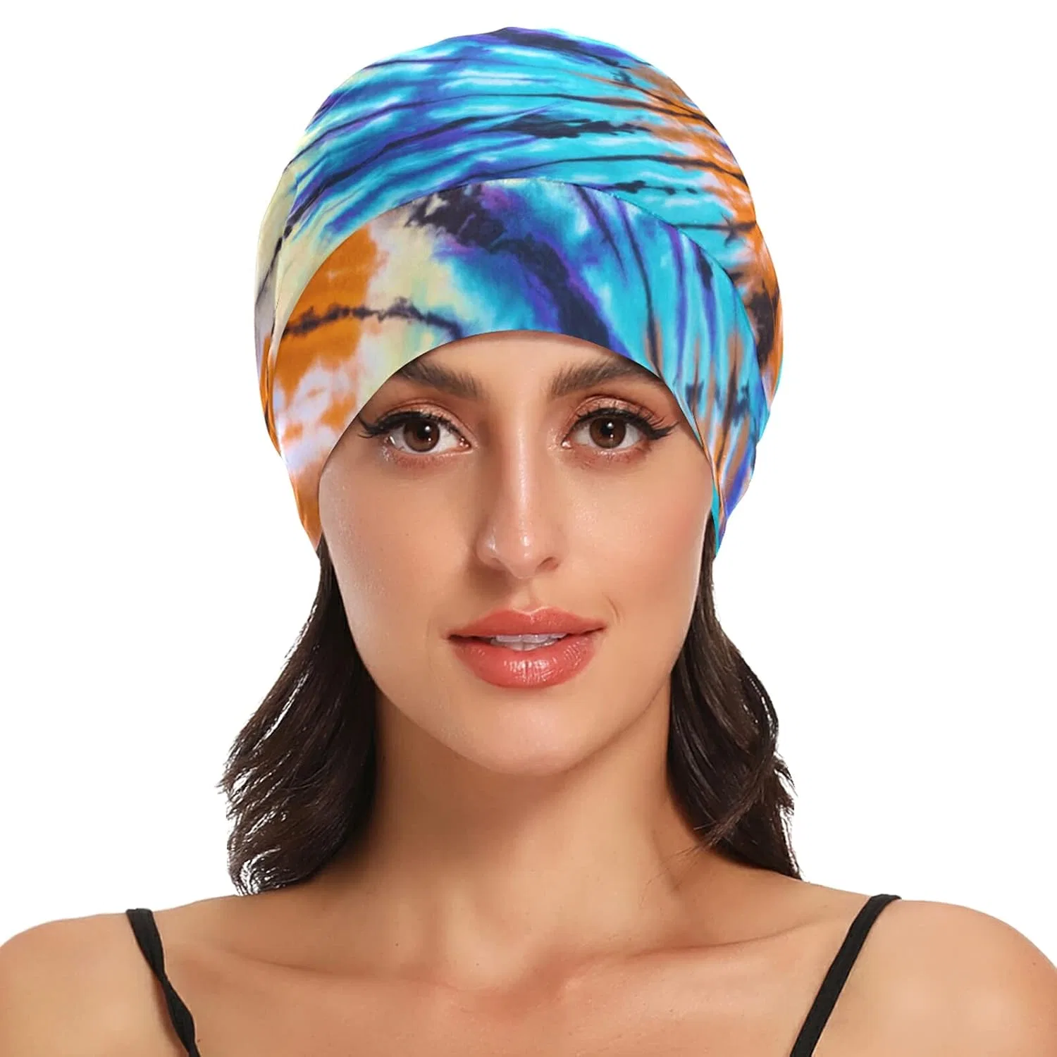 Шапочка для душа Tie Dye, PUXUQU, 31x25.5 см — фото 2