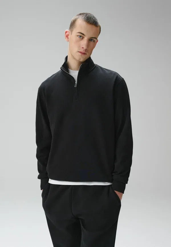 Комплект из 2 худи на молнии, хлопок, sweatshirt, Next, Black/Stone, черный — фото 2